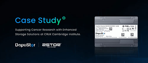 Case Study: Supporting Cancer Research with Enhanced Storage Solutions at  CRUK Cambridge Institute  With Redundant NVMe Cluster Server Zstor CIB224NV
