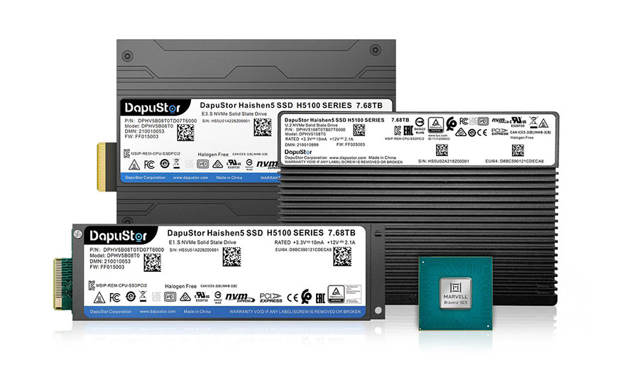 Marvell Bravera SC5 offers 2M IOPS and 14GBps in a PCIe Gen5 SSD