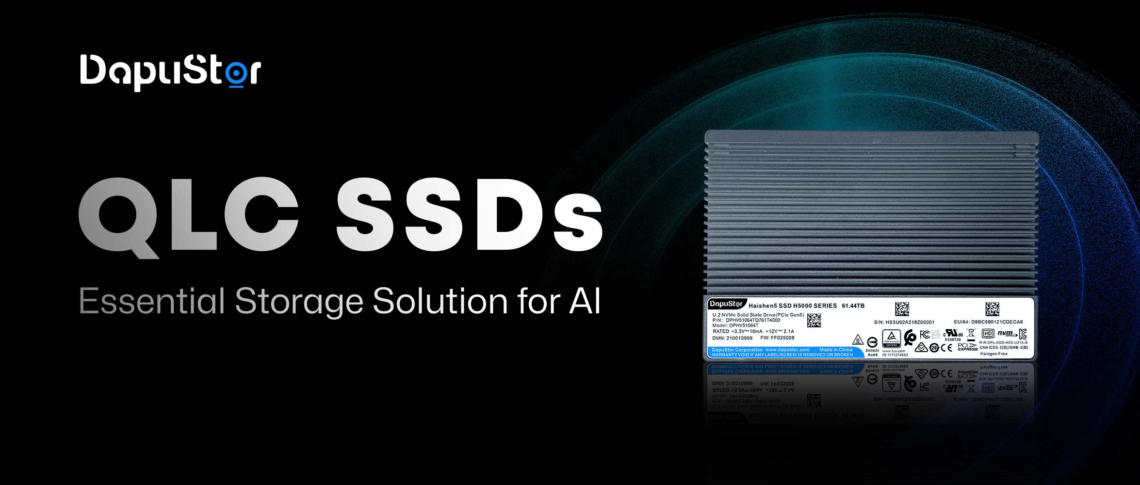 QLC SSDs: Essential Storage Solution for AI