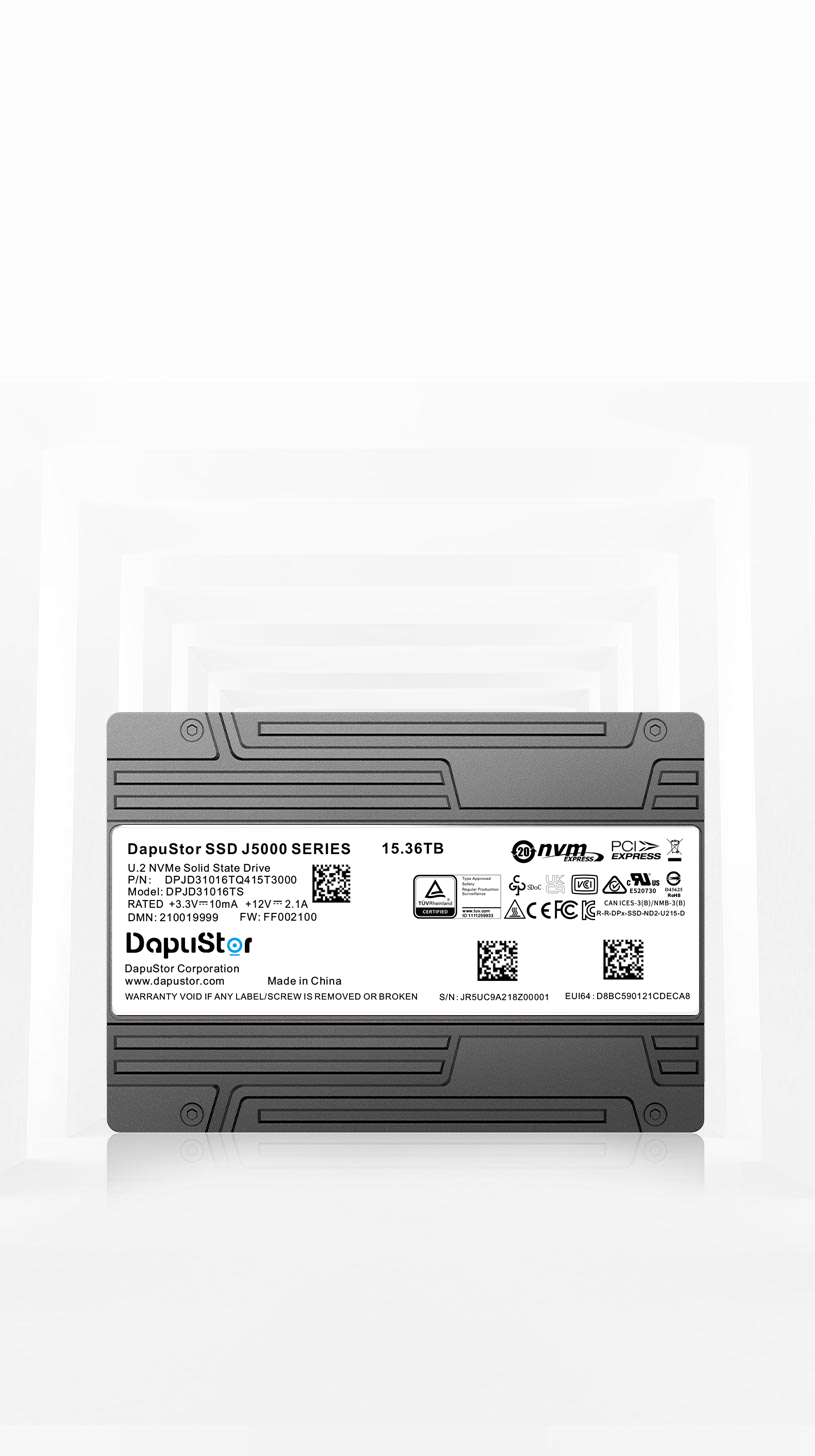 J50X0 (PCIe 4.0) - J5000 | DapuStor