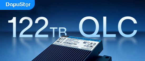 DapuStor Launches 122TB Gen5 QLC SSD, Offering 1PB Capacity in just 4 Drives