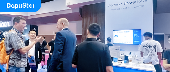 DapuStor Unveils Industry-First 512TB and Liquid-Cooled SSDs Optimized for AI at FMS 2026