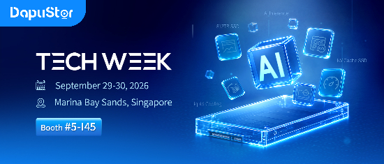 DapuStor Brings Together Four AI Infrastructure Partners at Tech Week Singapore 2026